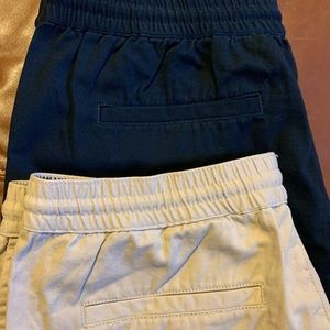 PacSun Twill Drawstring Shorts L (2 Pair) NWOT